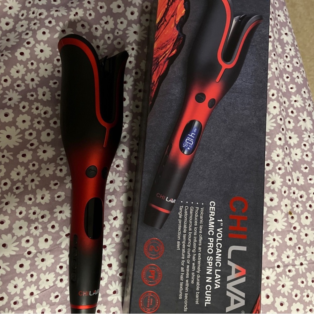 Chi curl and spin automatic curling iron